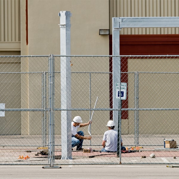 how much time can i rent the temporary fence for my building site or event in Freeman